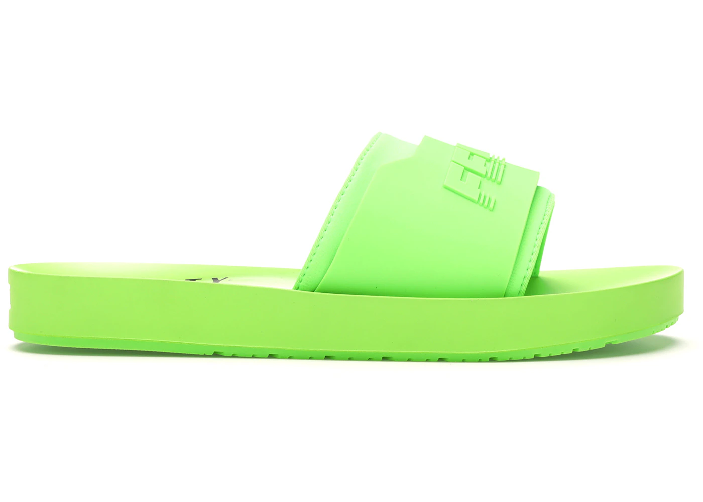 Fenty green slides Clearance