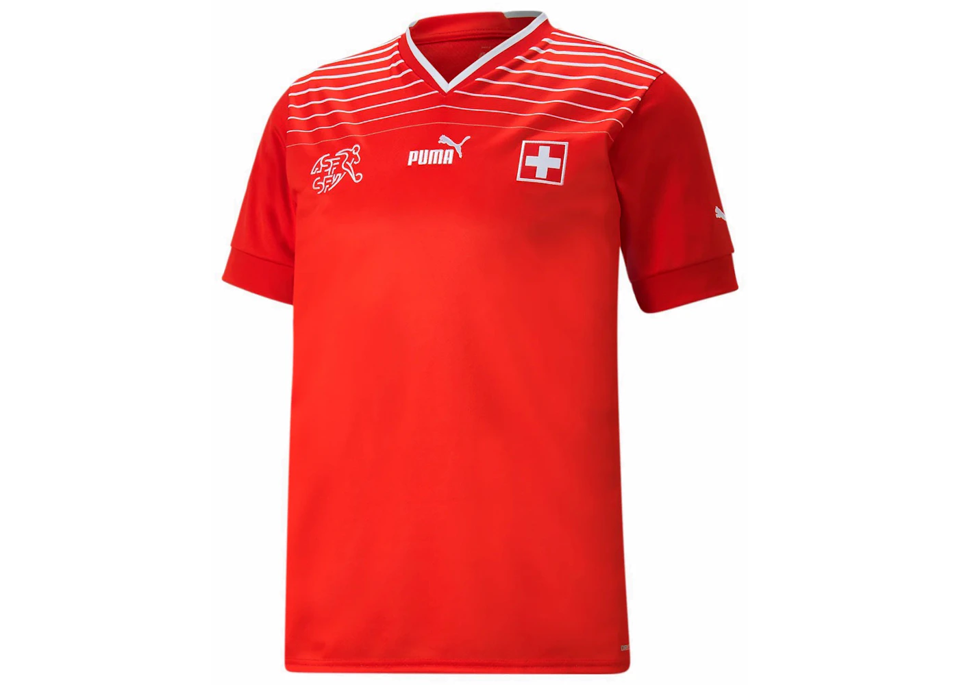 Puma Schweiz Home 22/23 Trikot Puma Rot/Puma Weiß Herren FW22 – DE