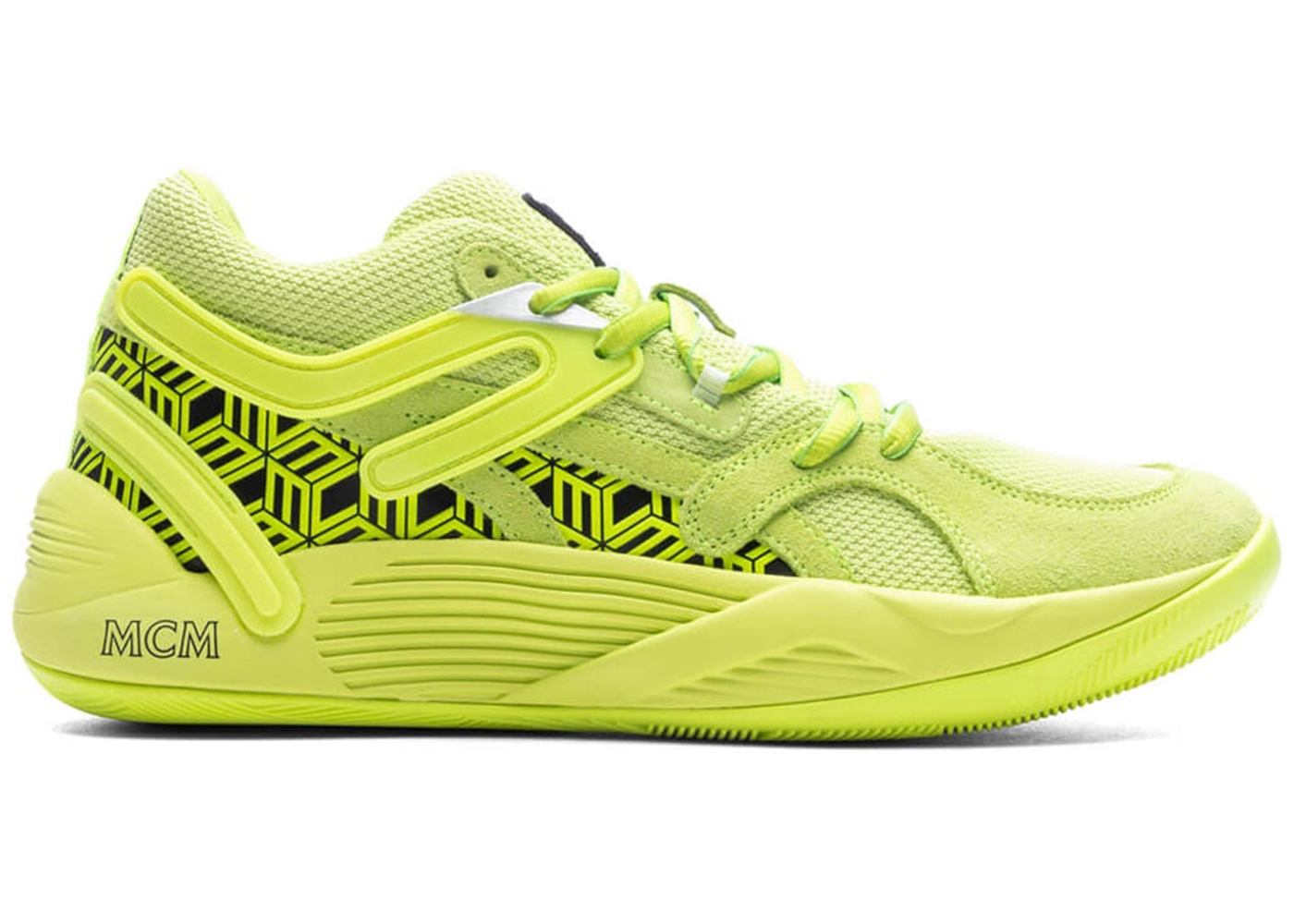 Puma TRC Blaze Court MCM Acid Lime Men's - 377623-01 - US