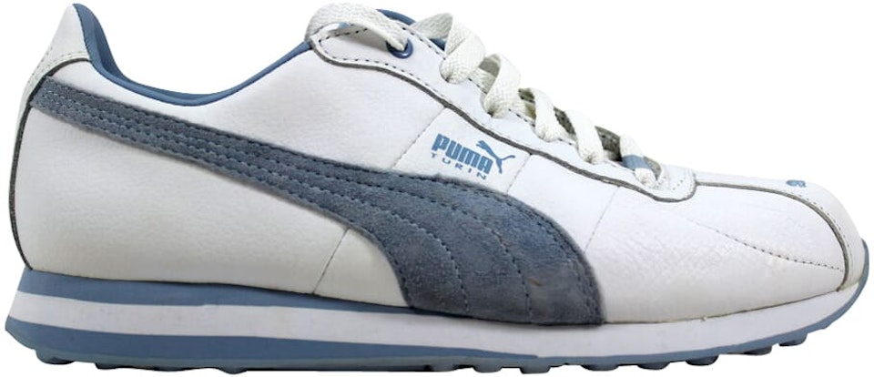 Puma Turin Leather White Blue Fog (Women's) - 342381-08