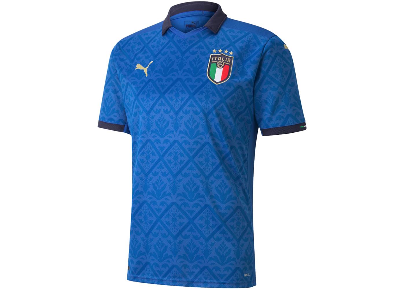 Puma UEFA Euro 2020 Italy Home Replica Mens Jersey Team Power Blue