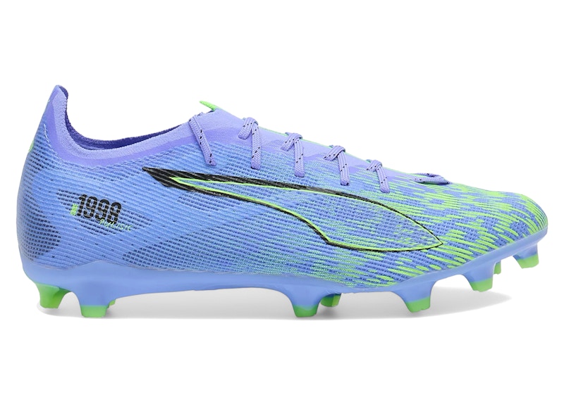 Pre-owned Puma Men's Ultra 5 Pro Fg/ag Chasing The Dream Pack Sneakers In Green/purple