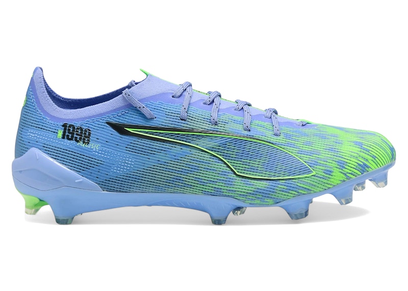 Pre-owned Puma Men's Ultra 5 Ultimate Fg Chasing The Dream Pack Sneakers In Green/purple In Multi