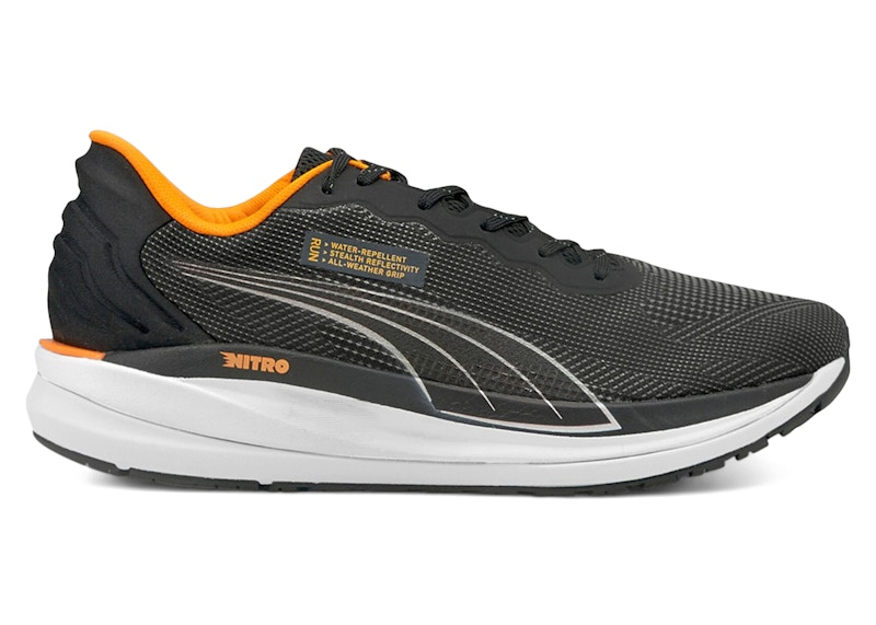 Puma Velocity Nitro WTR Black Orange Glow