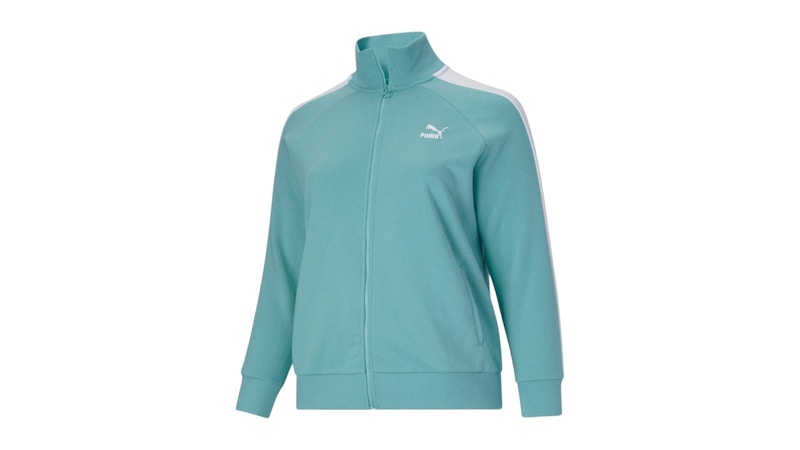 Puma Women's Iconic T7 Full Zip Jacket Porcelain