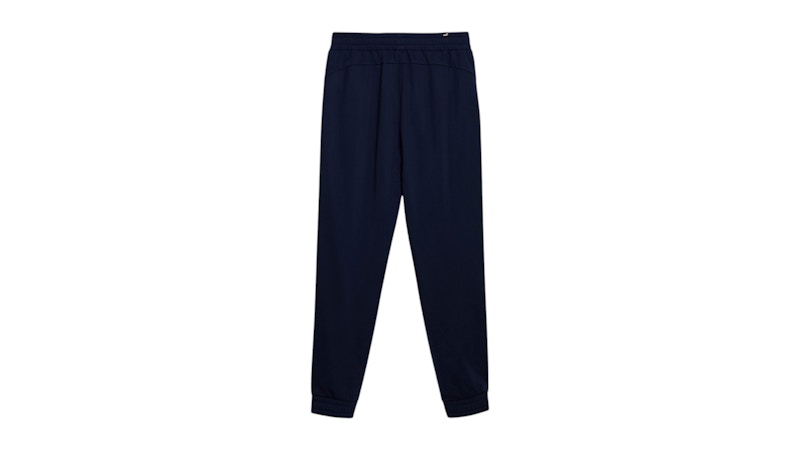 Puma Women's Piped Drawstring Track Pants Navy