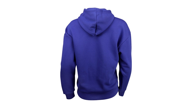 Puma Women's Tonal Script Hoodie Lapis Lazuli