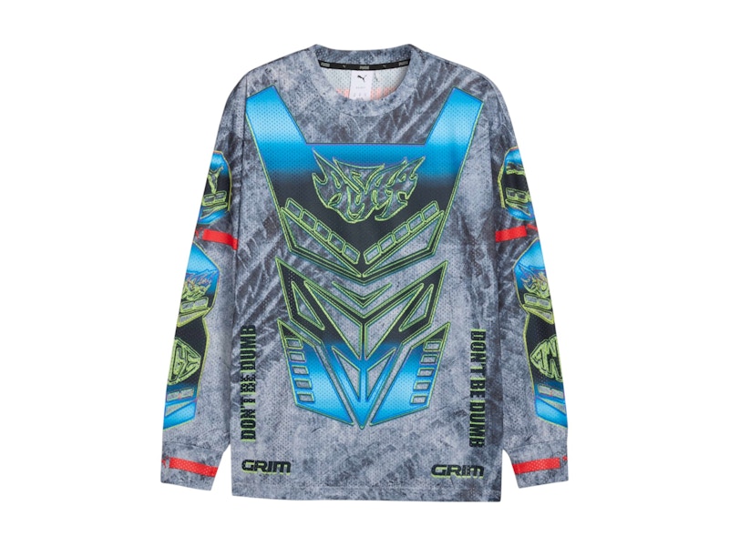 Pre-owned Puma Men's  X A$ap Rocky Long Sleeve Tee Shirt In White