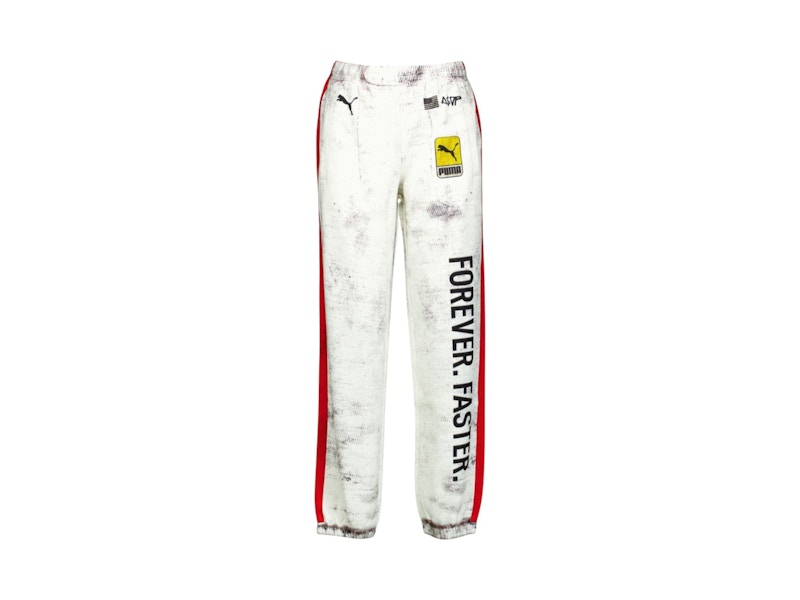 Pre-owned Puma X A$ap Rocky Sweatpants In White