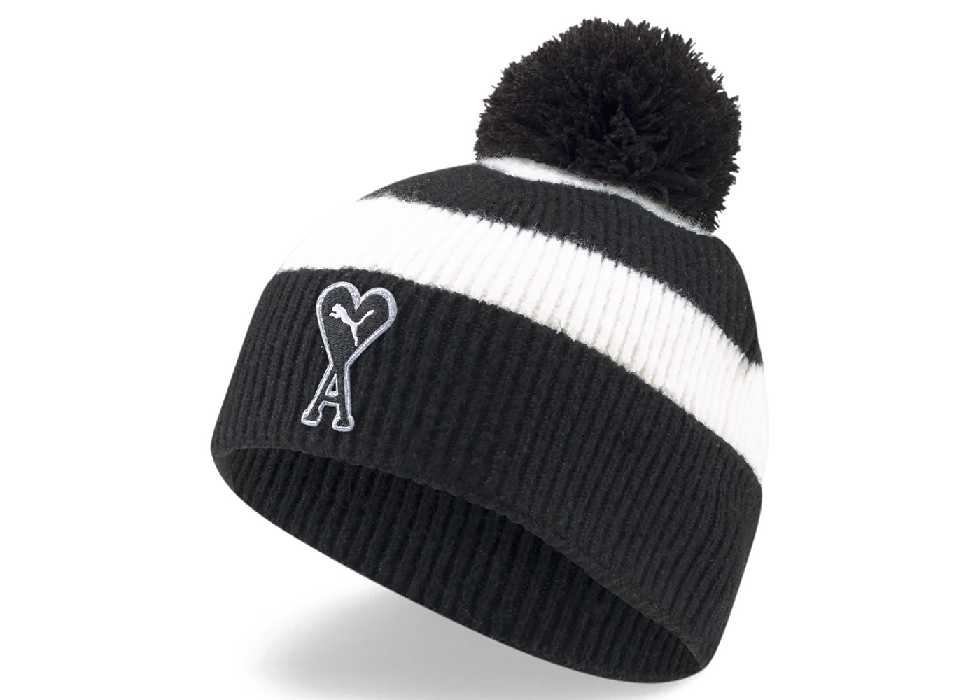 Puma x Ami Beanie Black White