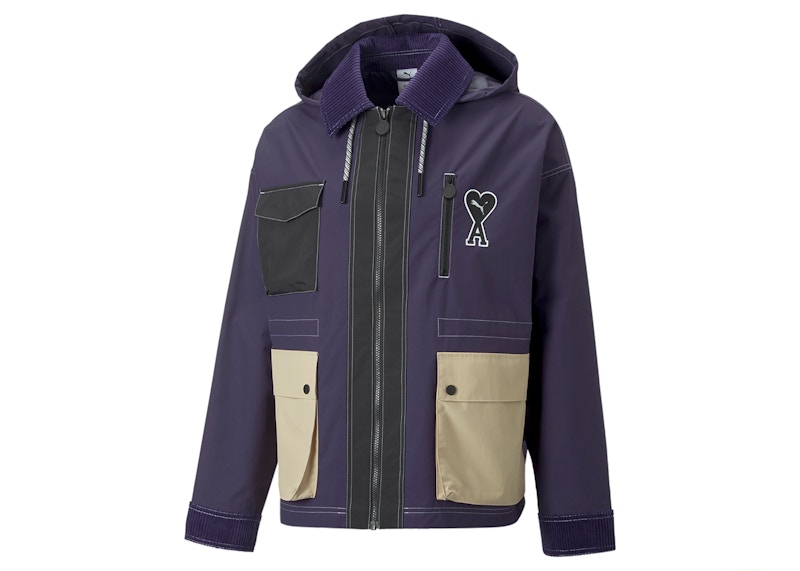 Puma x Ami Woven Jacket Deep Plum - FW22 - US