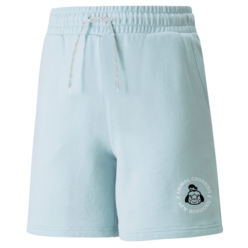 Puma x Animal Crossing New Horizons Kid's Shorts Light Sky