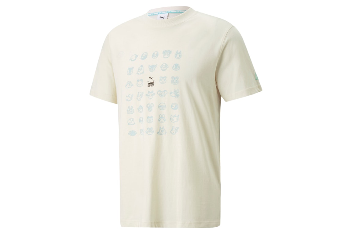 Pre-owned Puma X Animal Crossing New Horizons T-shirt  White