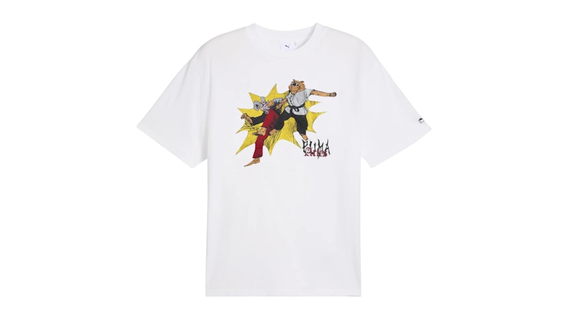 [ PUMA ]★25SS★韓国人気★PUMA x ARIES Graphic Tee Puma x Aries Graphic Tee White Men's - SS25 - US