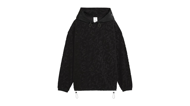 Puma x Aries Towel Hoodie Black