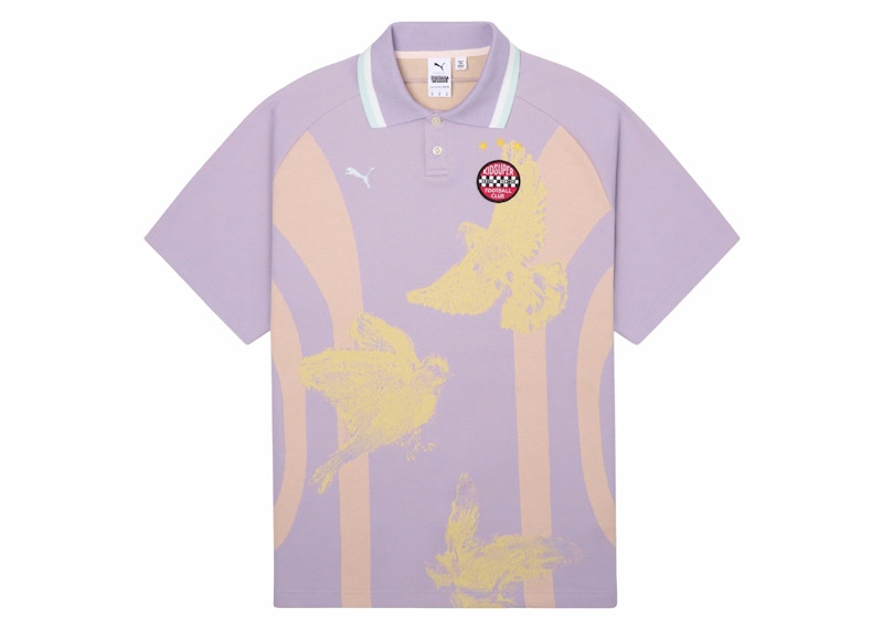Pre-owned Puma Men's  X Kidsuper Knit Jersey In Vivid Violet In Purple