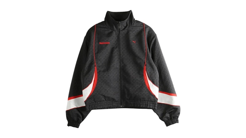 激安年末セール！新品未使用55%OFF！PUMA ジップアップジャケット 黒 Puma x Nahmias CLRT Jacket Black メンズ - SS26 - JP