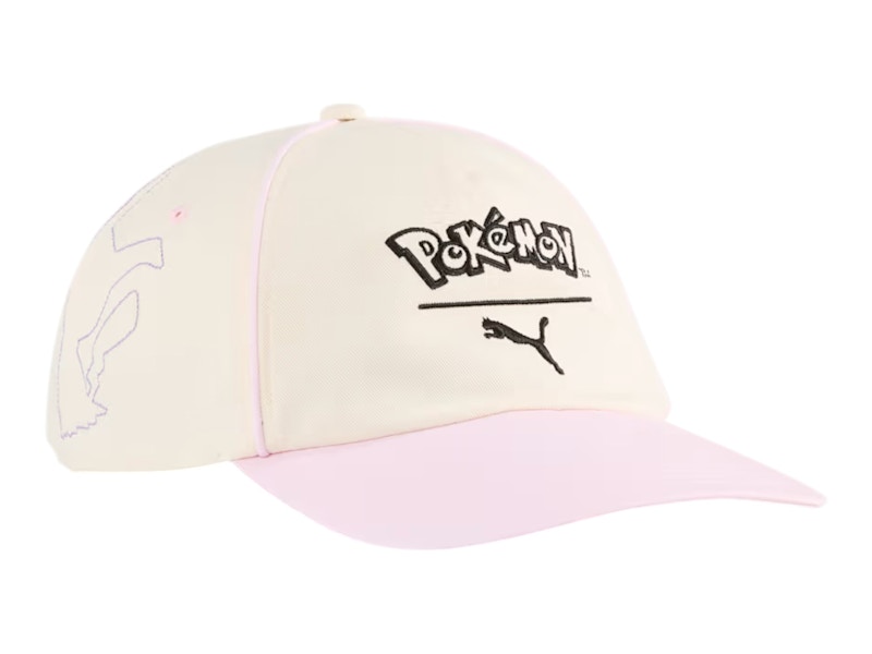 Puma x Pokemon Hat Alpine Snow/Pearl Pink