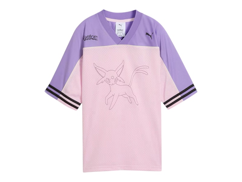 Puma x Pokemon Kids Oversized Jersey Pearl Pink - SS26 - US