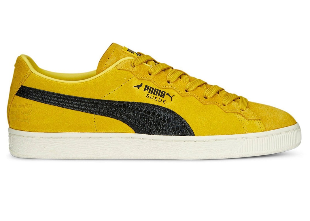 Pre-owned Puma X Staple Yellow Suede In Fresh Pear/sun Ray Yellow