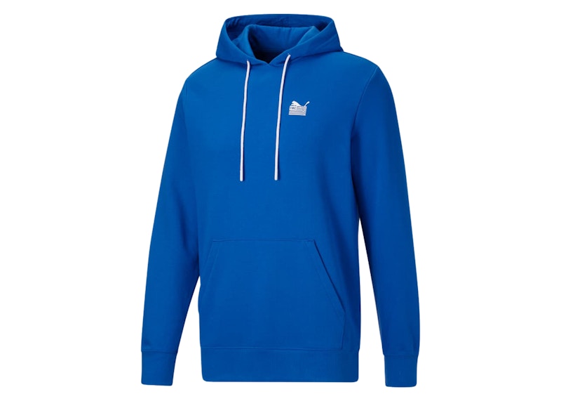 Puma x TMC Every Day Hussle Hoodie Blue Prizm Sapphire Men s SS22 US