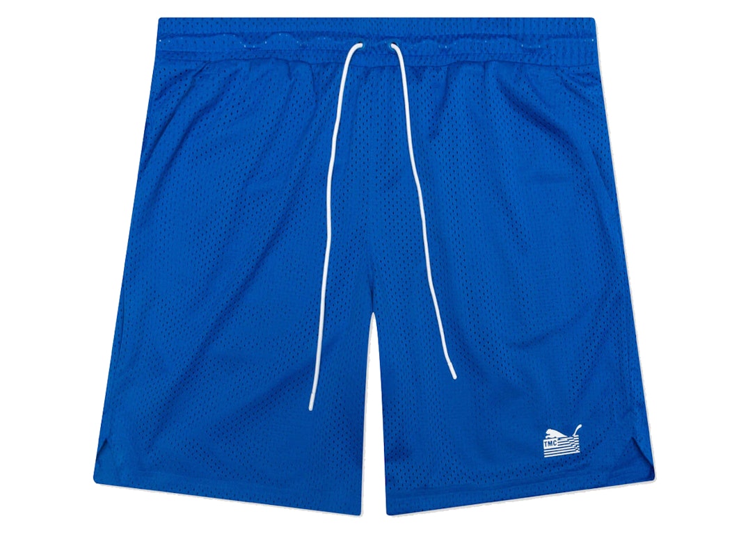 Pre-owned Puma X Tmc Every Day Hussle Mesh Shorts Blue