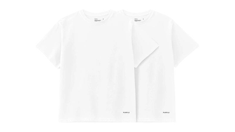 Purple Brand 2 Pack Jersey SS T-shirt White Men's - SS25 - GB