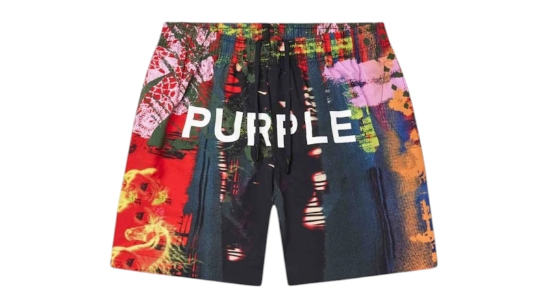Purple Brand All Round Shorts Multi Color