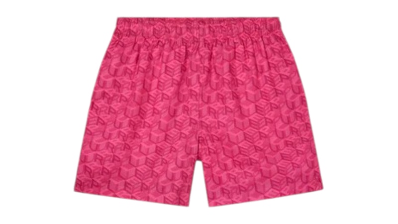 Purple Brand Cube Monogram Short Pink