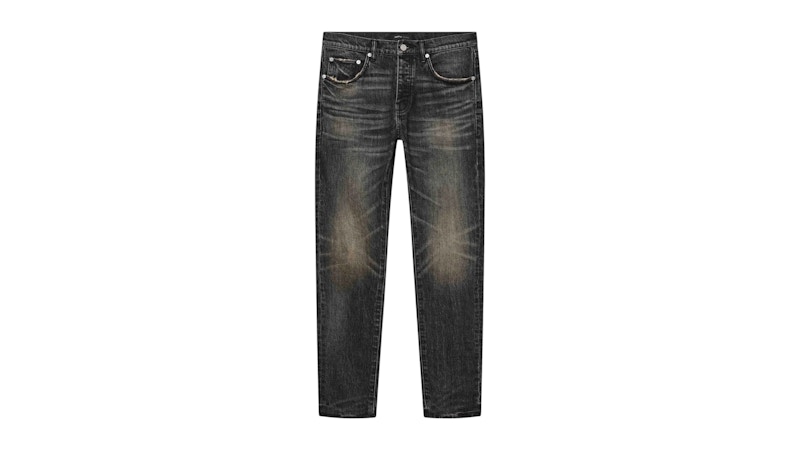PURPLE BRAND ブラックデニム 30size Purple Brand Black Over Spray Core Jeans Black Men's - US