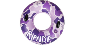 RIPNDIP Camo Tube Pool Float Purple