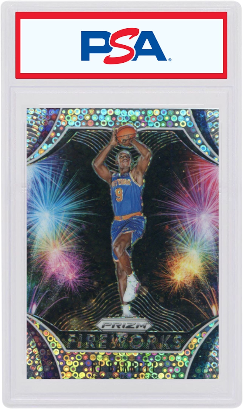 RJ Barrett 2019 Panini Prizm Fireworks Rookie Fast Break #27 (PSA or BGS Graded)