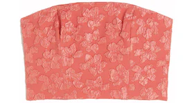 ROTATE H&M Flower Mini Top Spiced Coral