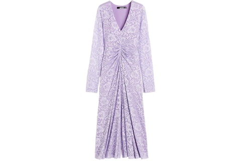 ROTATE H&M Lace Longsleeve Dress Lavender - FW23 - US ROTATE H&M Lace Longsleeve Dress Lavender - FW23 - US