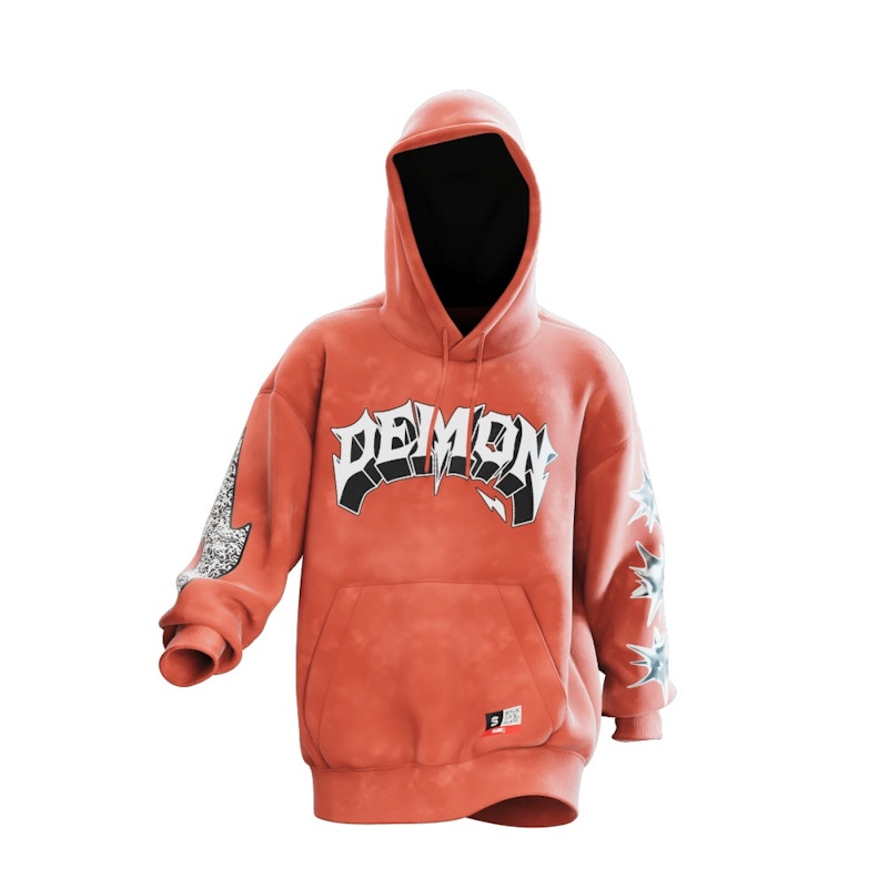 RTFKT CloneX Demon Hoodie Red Men's - US