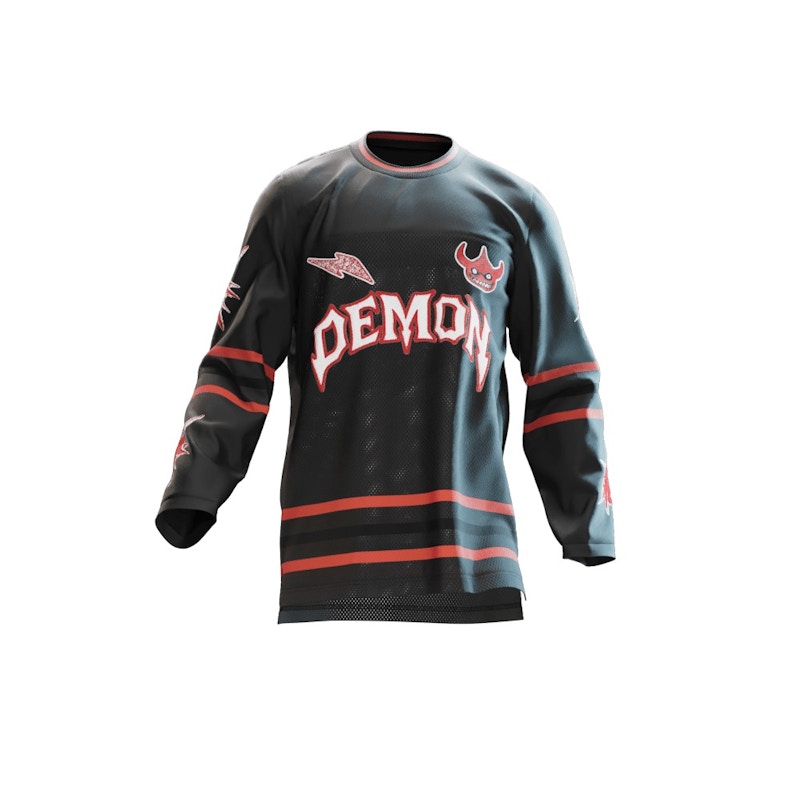 RTFKT CloneX Demon Time Jersey Black Men's - US