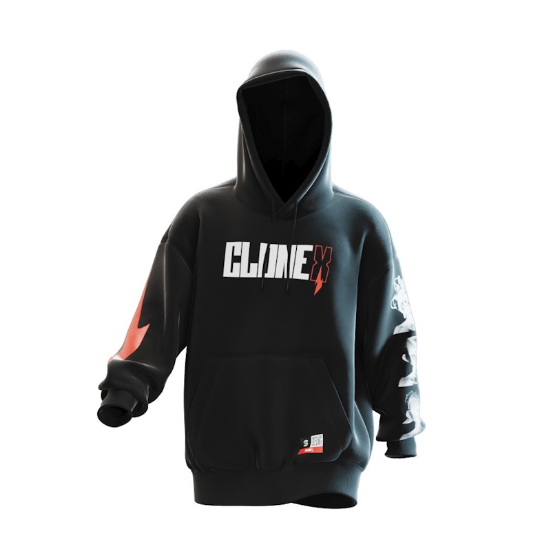 RTFKT CloneX Genesis Hoodie Black Men's - US