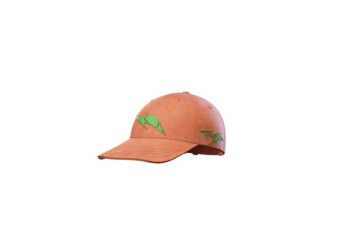 Pre-owned Rtfkt Clonex Reptile Hat Orange