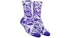RTFKT CloneX Robot Socks Purple/White