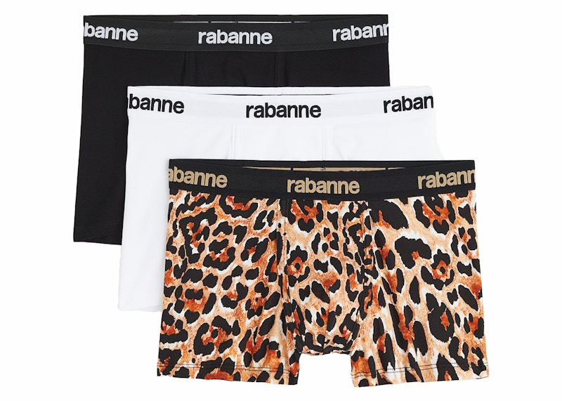 Rabanne H&M 3-Pack Cotton Boxer Briefs (Mens) Multicolor Men's