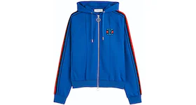 Rabanne H&M Appliqued Hooded Track Jacket (Mens) Blue