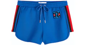 Rabanne H&M Appliqued Track Shorts (Mens) Blue