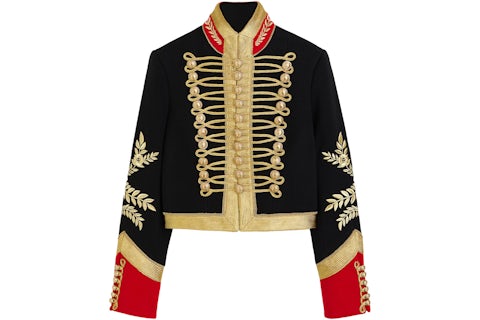 Rabanne H&M Embroidered Wool Jacket Black - FW23 - US Rabanne H&M Embroidered Wool Jacket Black - FW23 - US