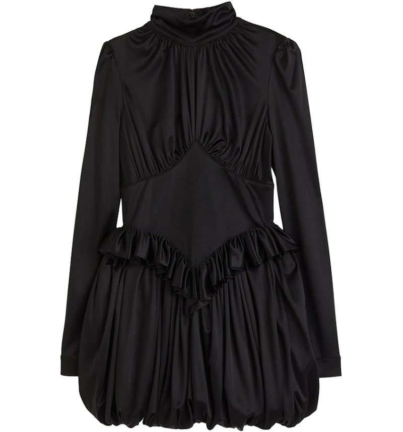Rabanne H&M Jersey Puff-Skirt Dress Black - FW23 - US Rabanne H&M Jersey Puff-Skirt Dress Black - FW23 - US