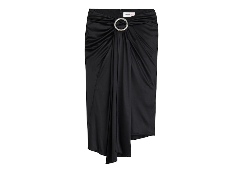 H&m black hotsell jersey skirt