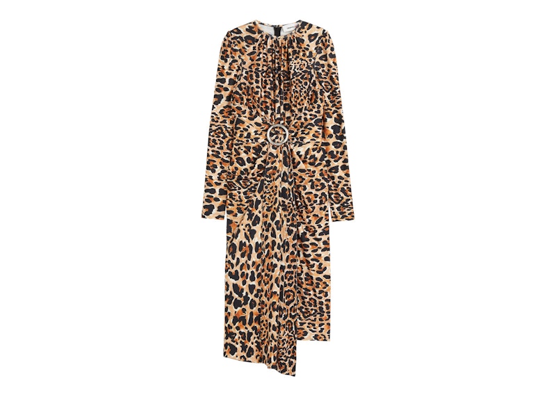 H and m store leopard print dress