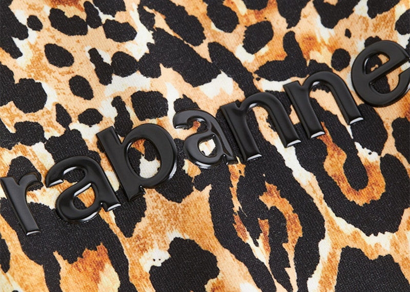 Rabanne H&M Leopard-Print Twist-Detail T-Shirt Leopard-Print - FW23 - US