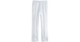 Rabanne H&M Shimmery Metallic Tailored Suit Pants (Mens) Silver