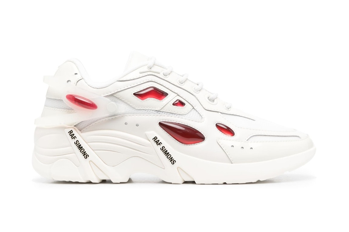 Pre-owned Raf Simons Cylon-21 Off White Red In Off White/red
