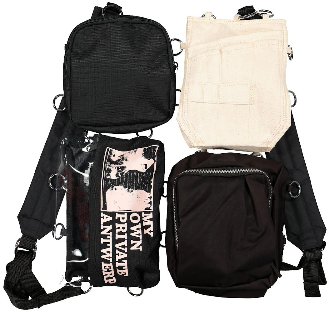 Veronderstellen Legacy vervagen Raf Simons x Eastpak Pocketbag Loop Black/Beige in Nylon with Silver-tone -  US